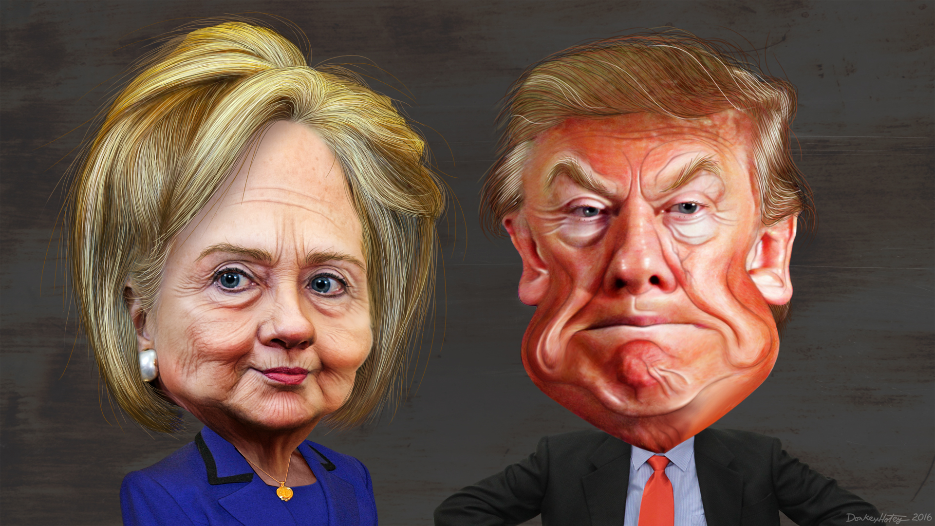 Donald Trump and Hillary Clinton Facebook Strategy